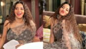 Bhojpuri diva Monalisa sets internet on fire in see-through saree, (bold pics inside)