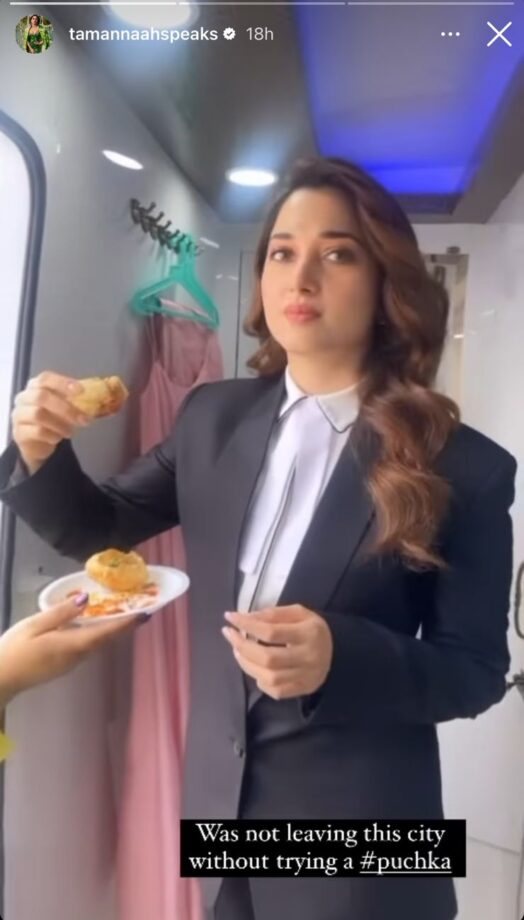 Bhola Shankar BTS: Tamannaah Bhatia can’t get enough of Kolkata phuchka 804660