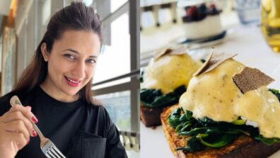 Divyanka Tripathi is all smiles after seeing yummy food, check out why