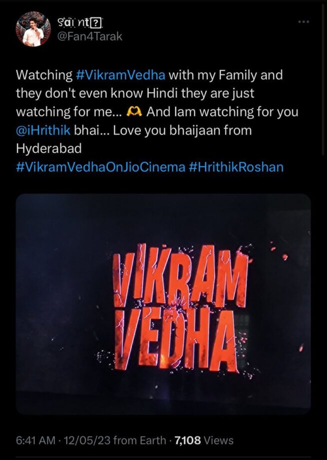Fans floored by Hrithik Roshan’s powerful performance in Vikram Vedha as the film drops on OTT 806538