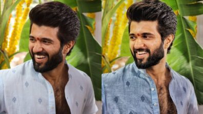 Fans shower love on Vijay Deverakonda’s smiling snaps, call it, “That heart throbbing smile “