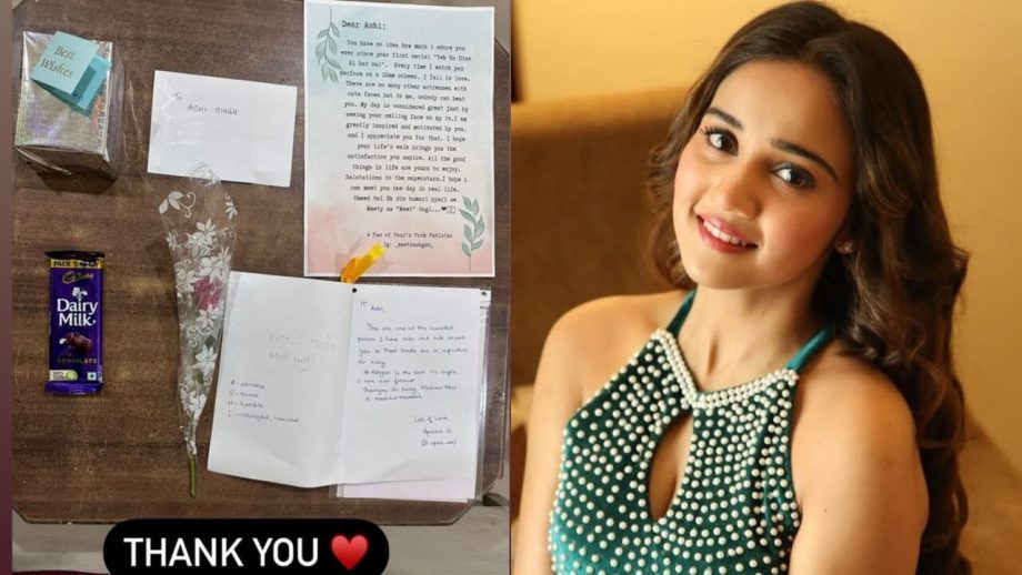 Guess Who: Ashi Singh says, "thank you" after receiving special gifts 811768