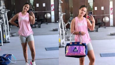 Hina Khan’s swagger workout moment is reason behind her happiness