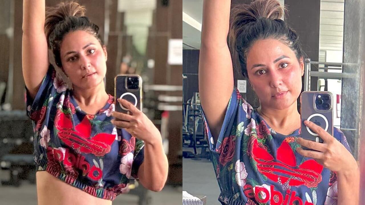 Hina Khan’s weekend oath embarks on fitness, see pics 804821