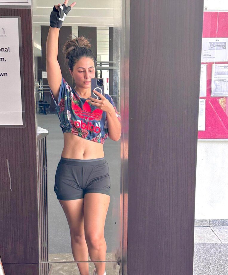 Hina Khan’s weekend oath embarks on fitness, see pics 804822
