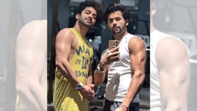 In Pic: Siddharth Nigam and Sumedh Mudgalkar caught in swagger moments at gym