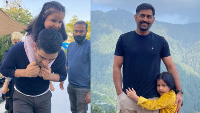 In Pics: MS Dhoni and daughter’s unseen adorable moments together