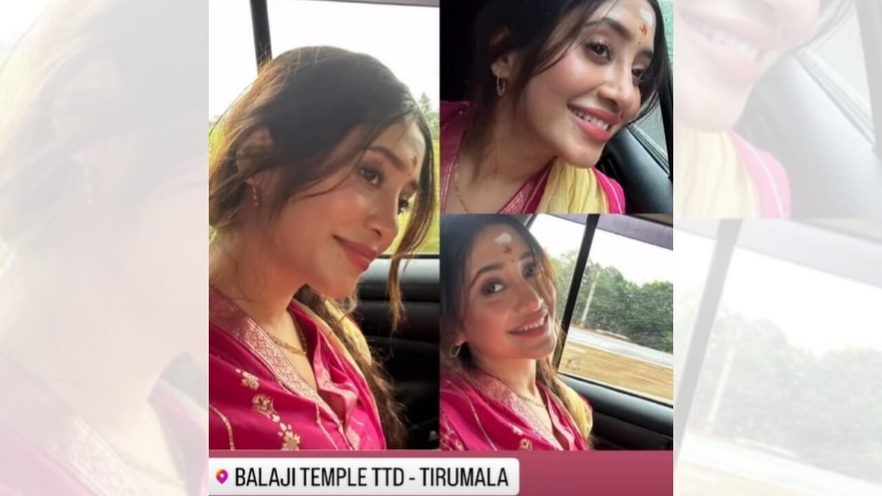 In Pics: Shivangi Joshi visits Tirumala 804800