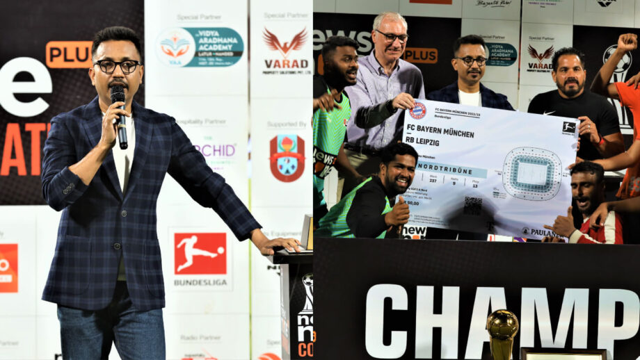 Inaugural News9 Plus Corporate Cup heralds an unrivalled experience for captains of industry in India; Cup wins a big thumbs up from Bundesliga leader Peter Lieble who declares he has never ever seen a comparable Corporate Cup worldwide. 805387