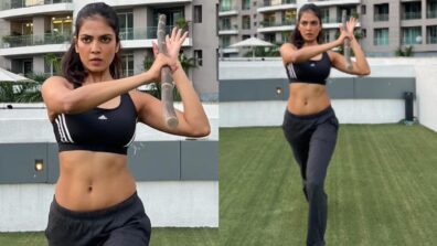 Inside Malavika Mohanan’s stick fighting training