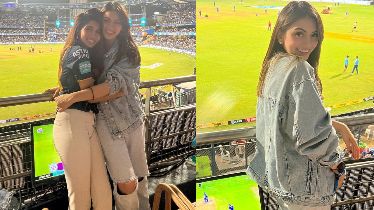 IPL 2023: Hansika Motwani drops candid pictures from stadium 806789