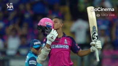 IPL 2023: Yashasvi Jaiswal scores 124 off just 62 balls against Mumbai Indians, internet loves it