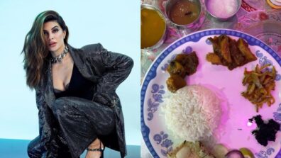 Jacqueline Fernandez relishes yummy Bengali food in Kolkata, what’s on platter?