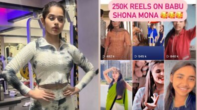 Jannat Zubair Rahmani trains hard in gym, celebrates 250k reels on ‘Babu Shona Mona’ song