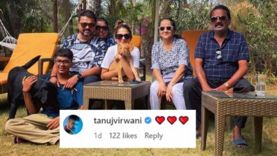 Jennifer Winget enjoys special family time, Tanuj Virwani loves it