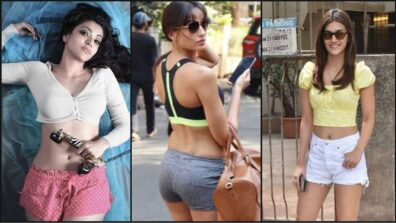 Kajal Aggarwal, Nora Fatehi and Kriti Sanon in stunning hot pant style, a visual delight