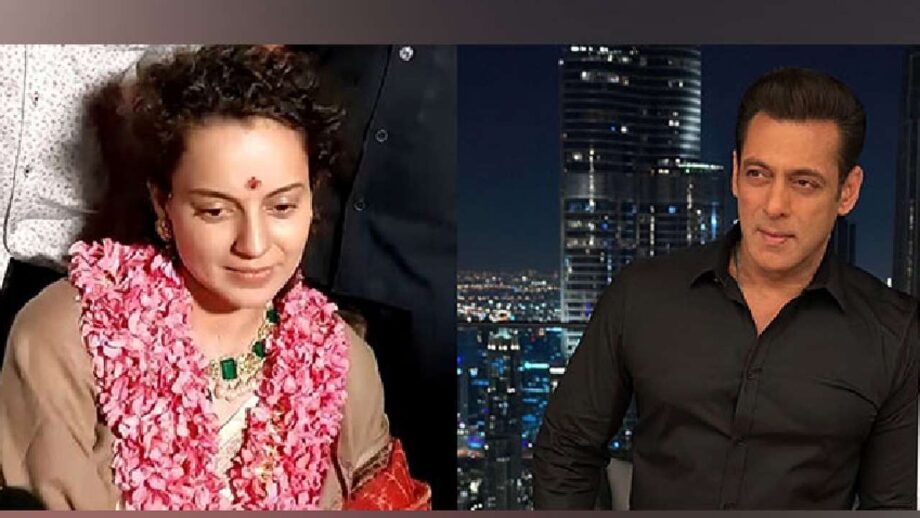 Kangana Ranaut reacts to Salman Khan's "India ke andar problem" remark amidst death threats 803187