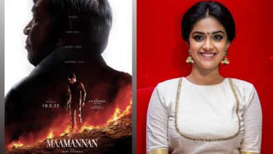 Keerthy Suresh drops glimpses from ‘Maamannan’