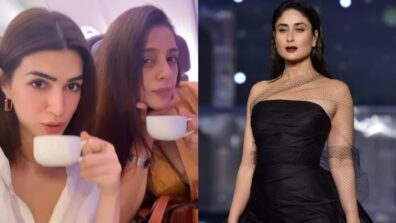 Kriti Sanon and Tabu enjoy tea together, talk about missing Kareena Kapoor