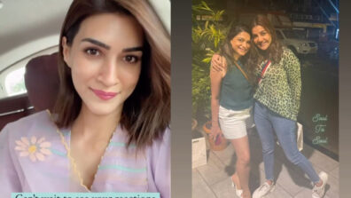 Kriti Sanon shares major update for Adipurush fans, Kajal Aggarwal is all smiles