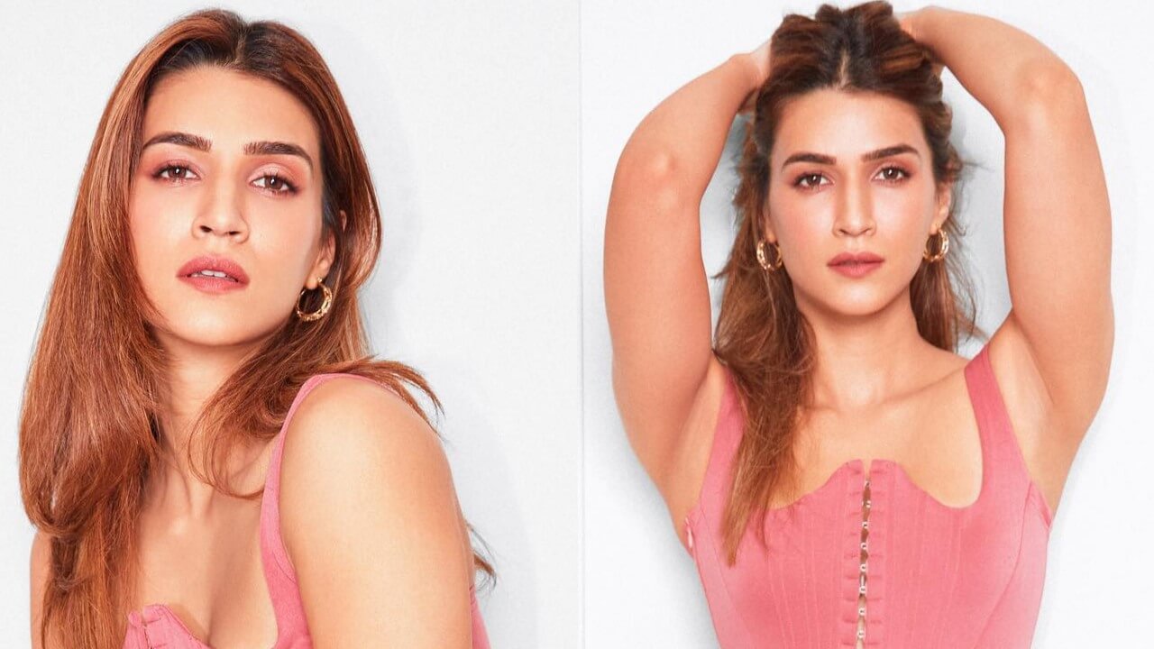 Kriti Sanon shines in pink high-thigh slit gown, see pics 803835