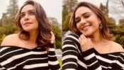 London Dairies: Amruta Khanvilkar Blushes In Black And White, See Pics