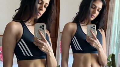 Malavika Mohanan flaunts curvaceous midriff and abs in yoga outfit, we love it