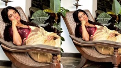 Malavika Mohanan is the dreamy damsel in gold saree, see pic