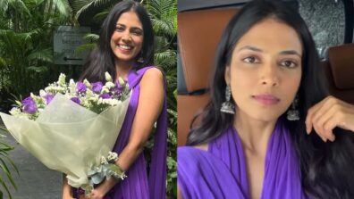 Malavika Mohanan paints Chennai purple, see plot twist