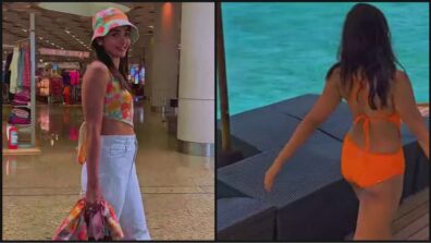 Maldives special bikini transitional reel ft. Pooja Hegde