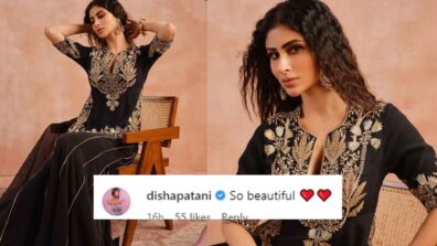 Mouni Roy Personifies Royalty In Black Sharara Set, Disha Patani Comments ‘So Beautiful’