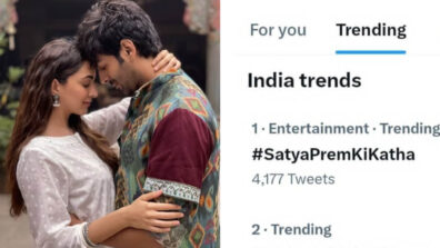 Netizens hail the pure love romance of Kartik Aaryan and Kiara Advani in the teaser of ‘Satyaprem Ki Katha’! Trends #SatyaPremKiKatha on #1*