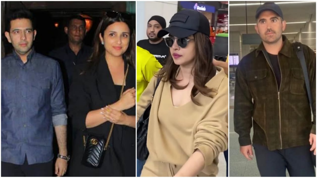 Parineeti Chopra-Raghav Chadha Engagement: Priyanka Chopra, Thomas Drachkovitch Land In Delhi 806770