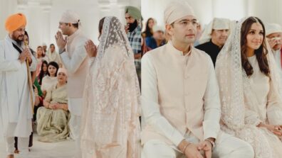 Parineeti Chopra shares unseen snaps from engagement ceremony with Raghav Chadha, internet is crushing