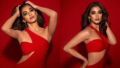 Pooja Hegde is ready for date night in spicy red cross-over top