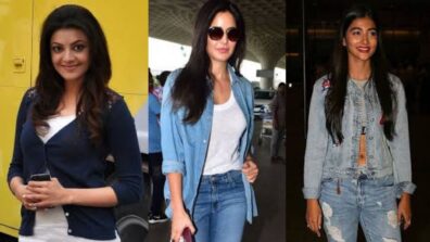 Pooja Hegde, Katrina Kaif and Kajal Aggarwal’s ultimate denim style hack