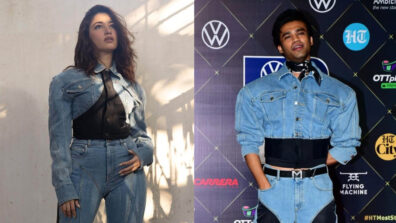 Post Tamannaah Bhatia, Qala actor Babil Khan decks in denim-black panelled suit