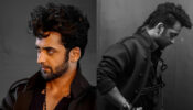 Radhakrishn fame Sumedh Mudgalkar flaunts stylish stubble in black, girls are crushing
