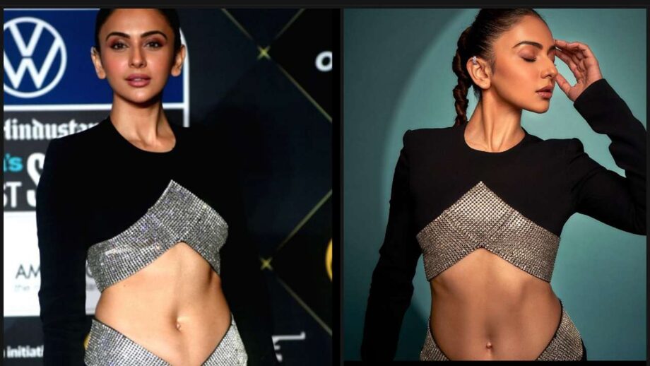 Rakul Preet Singh takes over internet by storm in black ripped cutout dress, (watch video) 805002