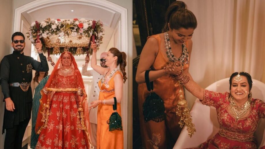 Rubina Dilaik has a blast at 'boss lady' sister Rohini Dilaik's wedding, see wedding photos 804501