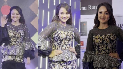 Runway Beauty: Ashi Singh dolls up in shimmery ruffle midi, watch