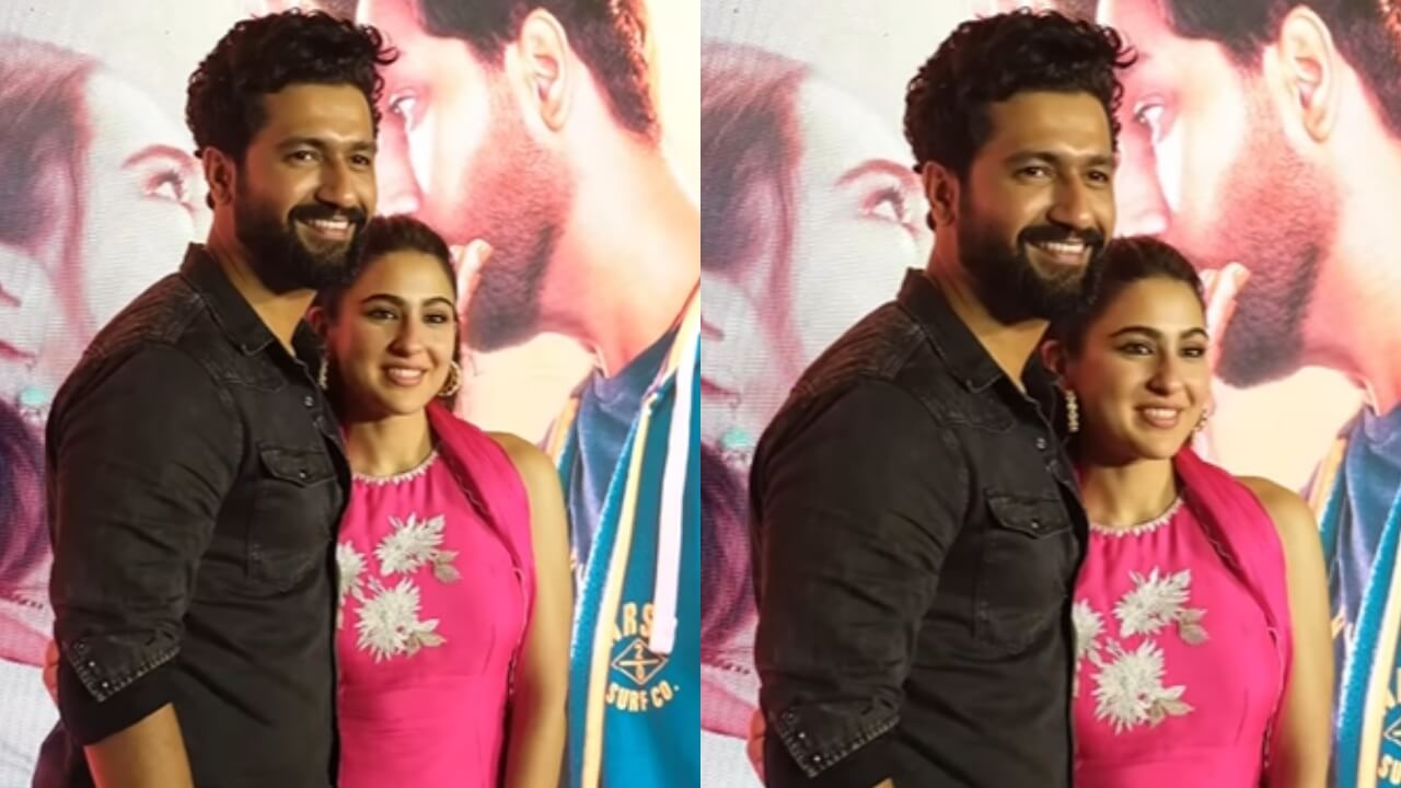 Sara Ali Khan blows a kiss to Vicky Kaushal, see what happened next 810237