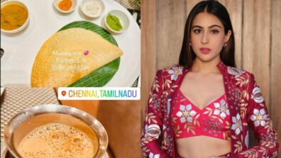 Sara Ali Khan relishes a must-have Tamil Nādu cuisine, see pics