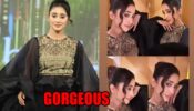 Shivangi Joshi Looks Elegant In Black And Golden Outfit, Fans Love It