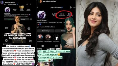 Shruti Haasan Completes 23 Million On Instagram, Fans Shower Love