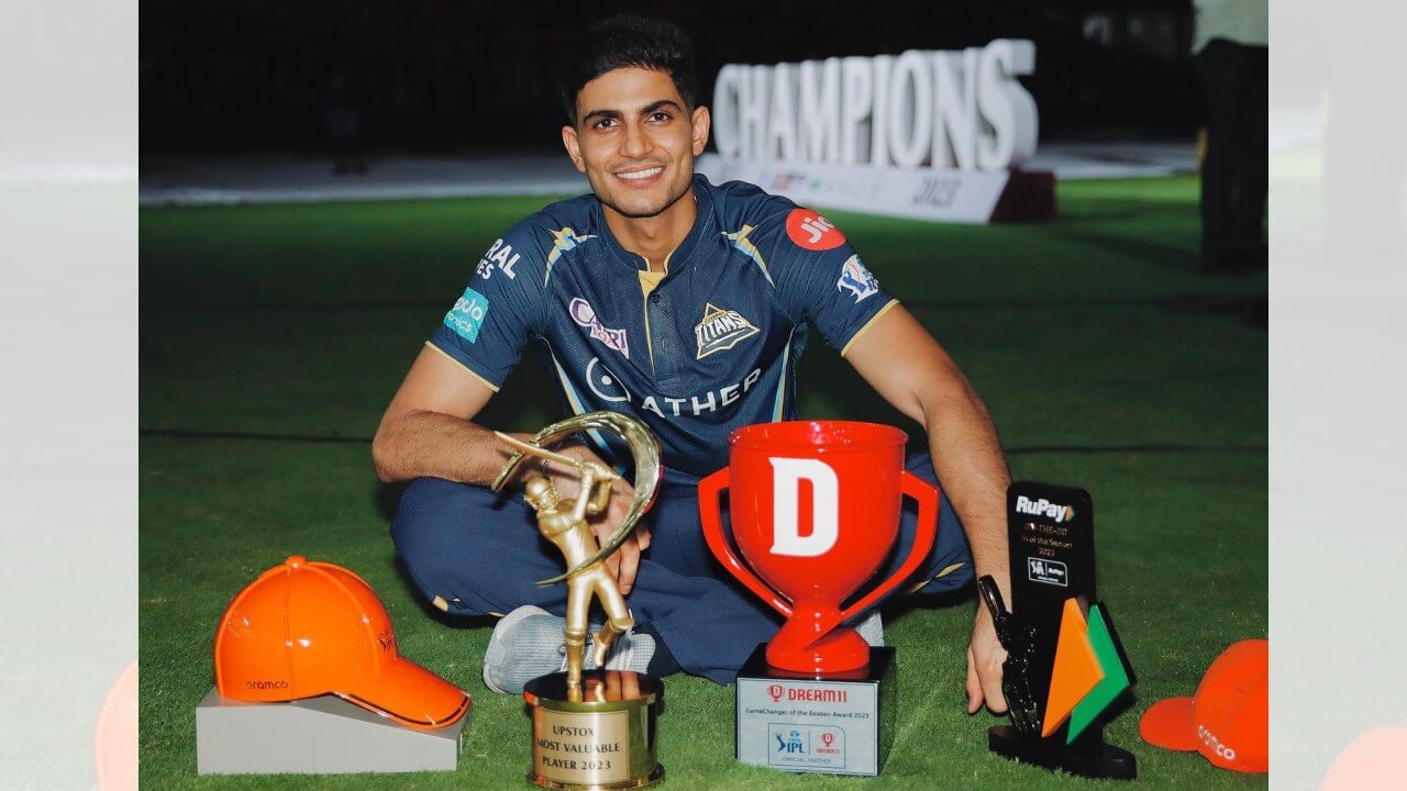 Shubman Gill's iconic snap after IPL 2023 wins hearts 811692