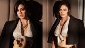 Shweta Tiwari rolls back clock, looks irresistible in crop top and sarong skirt