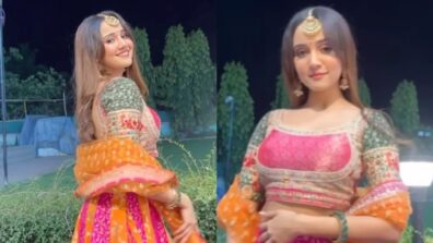 So Stunning: Ashi Singh decks up embellished lehenga choli, dances to Dilruba