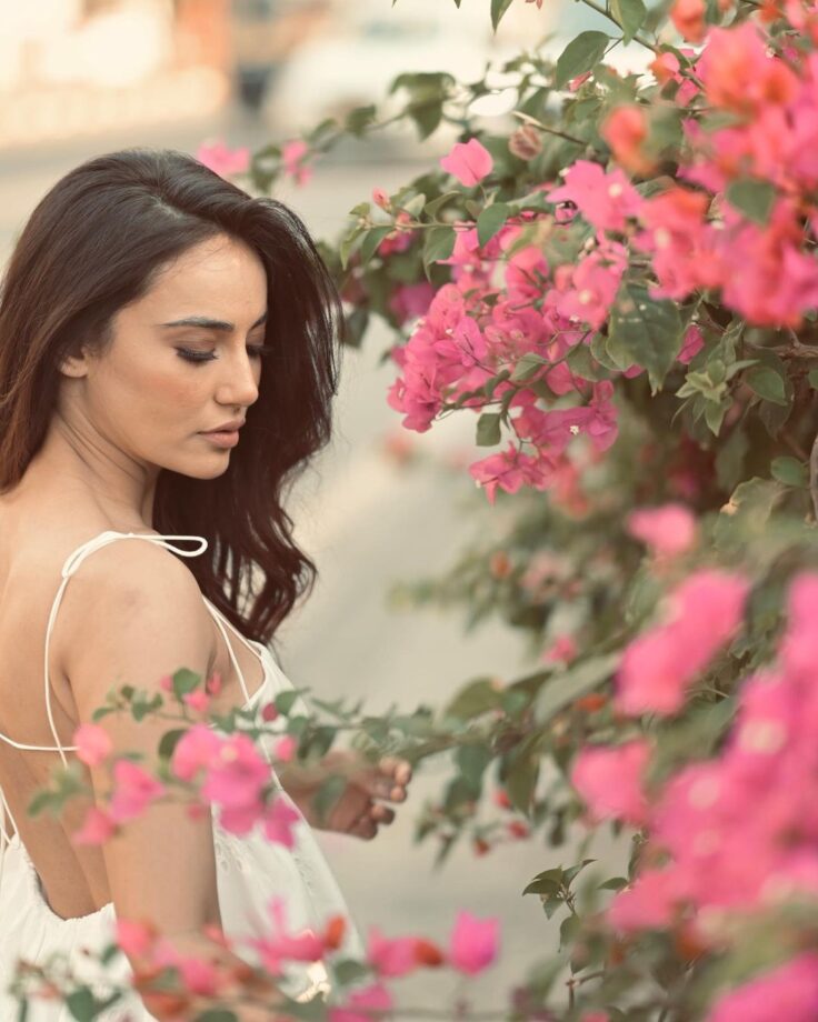 Surbhi Jyoti Looks Ravishing In Backless White Midi Dress, See Pics - 0