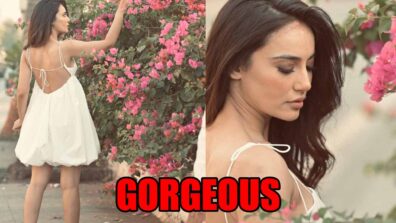 Surbhi Jyoti Looks Ravishing In Backless White Midi Dress, See Pics